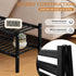2 Closet, 27"x11"x13" 2 Tier Bamboo Shoe Rack Storage Organizer for Multifunctional Stackable Free Standing Shoe Shelf