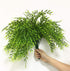 CATTREE Artificial Weeping Willow, Plastic Plants Greenery Leaves, Fake Hanging Vine Faux Ivy Garland, 4 Pack