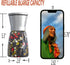 Original Stainless Steel Salt or Pepper Grinder, Top Spice Mill with Ceramic Blades, Adjustable Coarseness