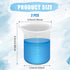 PEUTIER 2pcs 100ml Laundry Measuring Cup, Silicone Liquid Measuring Cups Reusable Laundry Detergent Measuring Dispenser
