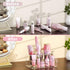 NIUBEE Hair Tool Organizer, Clear Acrylic Hair Dryer and Styling Organizer, Bathroom Countertop Blow Dryer Holder,