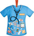JUESMOS Nurse Christmas Ornaments 2025 Thank You Nurse Ornaments for Christmas Tree