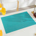 PIGCHCY Placemats - Washable Durable Vinyl Woven Table Mats, Elegant Heat Resistant Placemats for Dining Table Set of 6