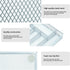 Silverware Drawer Organizer Holder, Mesh Wire Cutlery Tray for Kitchen, Bedroom, Living Room, 5 Compartment