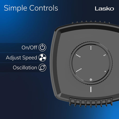 8" Lasko Slumberbreeze Tabletop Fans