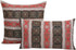 16 16 Inches Persian Throw Pillow Covers Red and Black - x Decorative Southwestern Kilim Pillows, Boho Room Decor