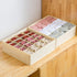 Qozary 2 Pack Socks Underwear Drawer Organizer, 24 Cell or 16 Cell Collapsible Storage Boxes