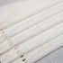 Grelucgo Handmade Hemstitched Natural Rectangle White Lace Table Runners - 14x36 inch