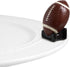 Nora Fleming Touchdown (Football) - Hand-Painted Ceramic Game Day Decor, Minis for Home & Office