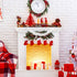 CCINEE 33FT Christmas Tinsel Garland, White Metallic Twist Garland with Star for Tree Wedding Party Decoration