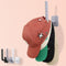 Adhesive Hat Rack for Baseball Caps, Wall Hat Hooks Organizer, No Drilling Strong Holder for Closet, Office (Grey, 1