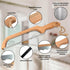Bread Slicer for Homemade Bread, 16" Wooden Sourdough Bread Knife with Bow Design, Premium Stainless Steel Serrated Saw