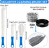3 400 Pieces Decanter Cleaning Brush Flexible Bottle Scourer and Pieces Reusable Decanter Cleaning Beads Household