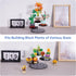 Sets, NiHome Black Acrylic Display Stand for LEGO Botanical Collection Multi-Tier Showcase Figurine Display Shelf Riser