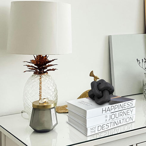 Lukaky Set 3 of Faux Decorative Books for Home Decor - Coffee Table Book Decor, Hardcover Display Books for Bookshelf
