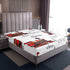 Set Set Cartoon Car Bed Sheet Kids Train Fitted Sheet Boys Girls Choo-Choo Rail Roads Tracks Decor Bedding Microfiber