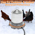 6 125W Poultry Chicken Water Heater: Chicken Water Heater Base for Winter, for Plastic/Metal Poultry Watere Under