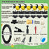 ayakol Set 18ft 6Cup) Complete Pipeline Automatic Chicken Waterer System, Innovative Quick-Connect Water System
