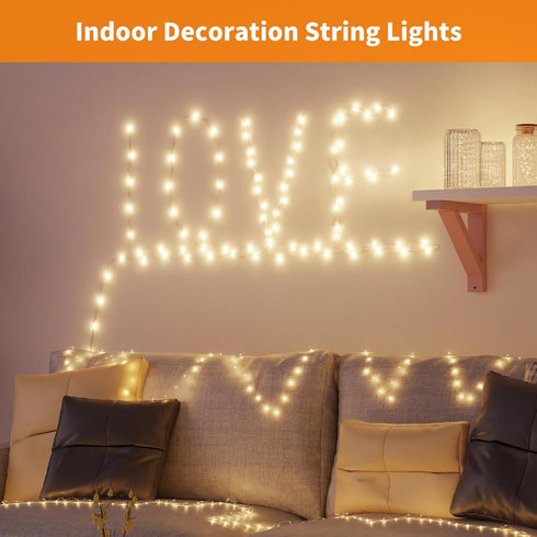 TingMiao 6 Pack Fairy Lights Battery Operated 7.2 ft 20 LED Mini String Lights for Wedding Bedroom Party Decor