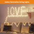 TingMiao 6 Pack Fairy Lights Battery Operated 7.2 ft 20 LED Mini String Lights for Wedding Bedroom Party Decor