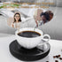 Coffee Mug Warmer for Desk with 4H Automatic Shut-Off, Adjustable Temperature Control for Ceramic, Glass, and Stainless