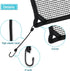 COARBOR 28"x28" Outdoor AC Unit Cover, Mesh Outside Air Conditioner Defender with 4 Bungee Cords