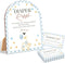 GEQWH 51 Pcs Goose Diaper Raffle Game, Blue Little Goose Baby Shower Game,