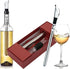 Wine Chiller Stick, Small Cooler 3-in-1 Stainless Steel for Bottles, Iceless Wine Chillers for Gifts