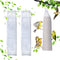 Wild Bird Feeder Sock, 6PCS Finch Feeders for Outside, Bird Seed Sock Feeder Bag Net for Finch Thistle (White, 28 X 12