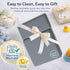 HUX Baby Elbow Set, Elbow Comfortable Baby Bath Kneeler and Rest Pad Non-Slip Bathtub Kneeling Pad for Bathing Baby