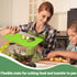 Kitchen Cutting Board Set of 3 - Plastic Boards with Easy Grip Handle, Non Slip for Meat, Fruit, Vegetables
