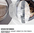 W10208415 Washer Door Hinge for Whirlpool Washing Machine and Dryer, Replaces WPW10208415 AP6017115