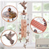 Wind Chimes Outdoor Clearance, Ukulork Aluminum Tube Windchime with S Hook for Patio Garden Decor