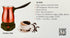 Electric Turkish Coffee Maker, Premium Quality Stainless Steel, Travel Size, Fast Boil for Arabic & Greek Coffee