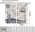 Sailboat 42x54in Nautical Curtains, Vintage Map Lighthouse Anchor Starfish Boat Anchor Sea Animal Blackout Window