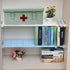 Xbopetda Set-Green First Aid Medicine Box, First Aid Kit Supplies Bin, Metal Medicine Storage Tin, First Aid Empty Box
