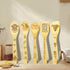 Cow Gifts for Women, Kitchen Decor Cooking Utensils Set with Unique Bamboo Spoons, Apron, Personalized Gift Idea for Mom