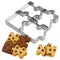 4 Pcs Puzzle Piece Cookie Cutter - Small 2.2 x 1.5" Puzzle