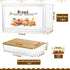 RISICULIS Countertop, Large Bread Box for Kitchen Bread Storage Container, and Utensil Organizer with Bamboo Cutting