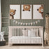 Lwoztra 12x16 Inch Set 3 Bear Nursery Wall Art Decor Kids Canvas Poster Baby Boy Nursery Wall Decor Woodland Animal