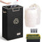 SOLEDI Recycle Bins for Kitchen,26 Gallon Recycling Bin with Lid and 2