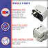 Whole Parts Dryer Push-to-Start Switch, Replacement Compatible with Maytag, Kenmore, Whirlpool Dryers