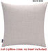 TRENDIN Holiday Christmas Pillow Cover with Tree, 18x18 inch Square Throw Pillowcase for Farmhouse Christmas Decorations