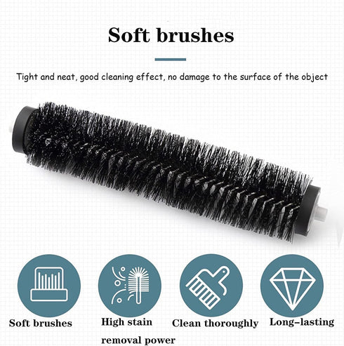 Multi-Functional Table Crumb Sweeper, Handy Rolling Bed Sweeping Brush for Removing Lint Dust in Clothes, Furniture