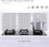 2 Pieces Splatter Guards for Frying, Nonstick Aluminum Oil Shield Guard for Kitchen Cooking