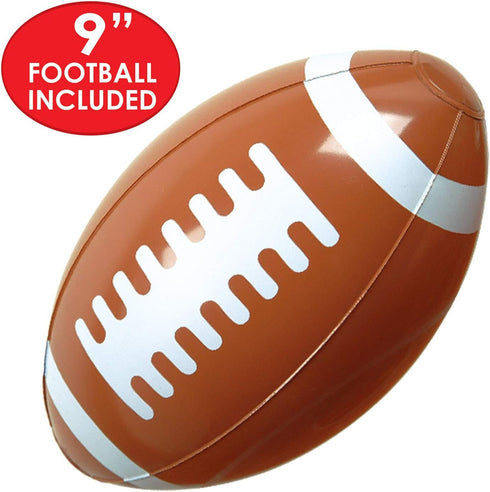 Inflatable Goal Post Cooler with Football by Beistle