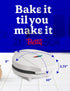 Pizza Maker Plus, Indoor Electric Grill, Nonstick Griddle Pan for Pizzas, Quesadillas, Tortillas, Nachos and More