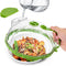 Microwave Splatter Cover for Food Guard - 10 Inch Plate Covers with Water Steamer - Kitchen Essentials
