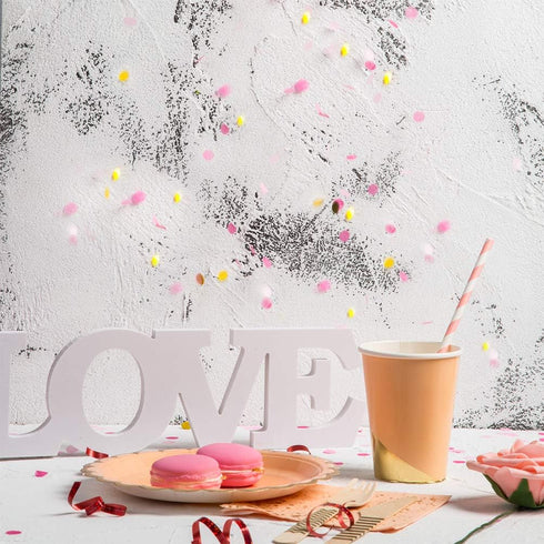 Tissue Confetti Circle Dots for Wedding Birthday Party Decoration, 1cm Diameter, Gold, Pink, Hot Pink, 60 grams