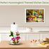 Hummingbird Countertop Hummingbird 3D Flower & Decor Paper Towel Roll Holder - Farmhouse Kitchen Decor and Accessories